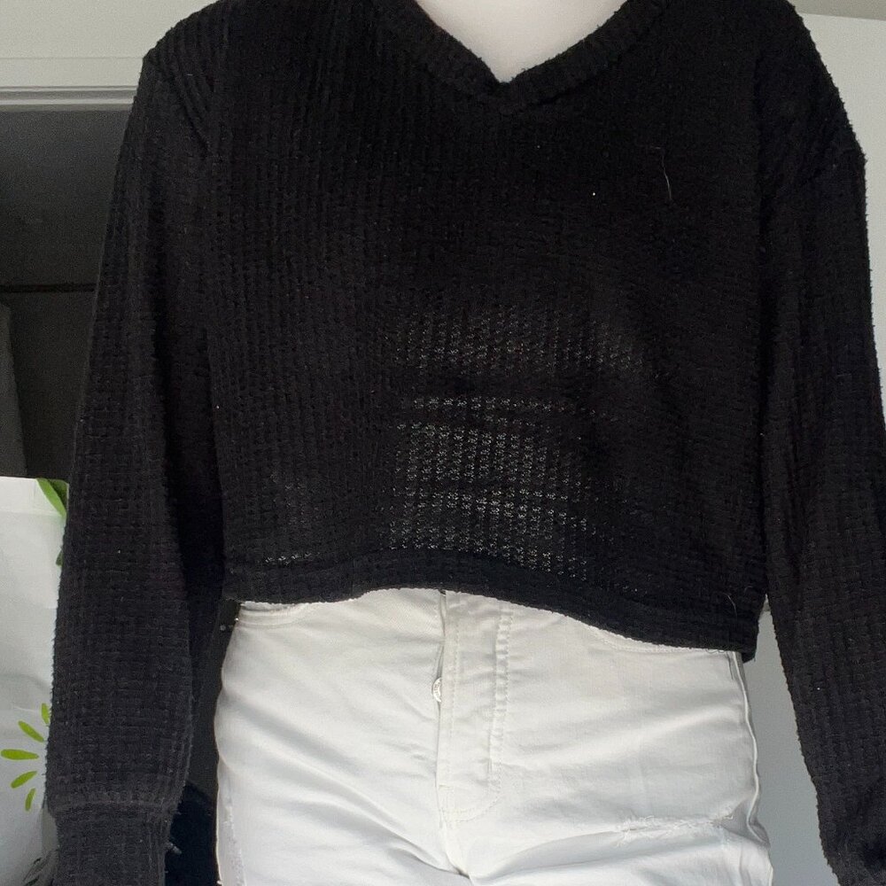 Black Knit Sweater